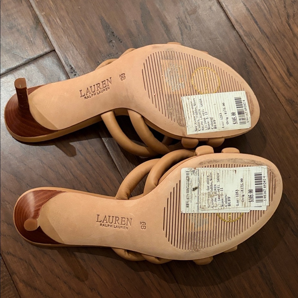 Lauren Ralph Lauren Liliana Sandals- Like New!! - Picture 5 of 8